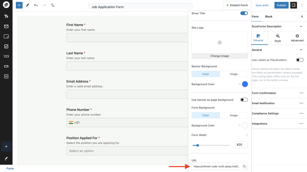 Creating and Publishing a Form Image 150 1024x576