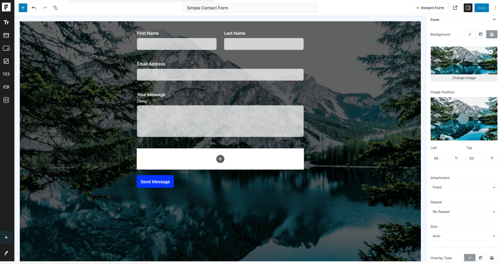 SureForms Hits 200K Users in Just 6 Months! Background Color Settings 1 1 1024x541