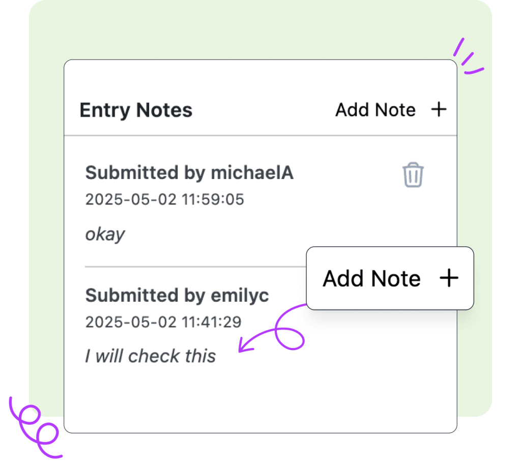 built-in-notes-system Built-in Notes System