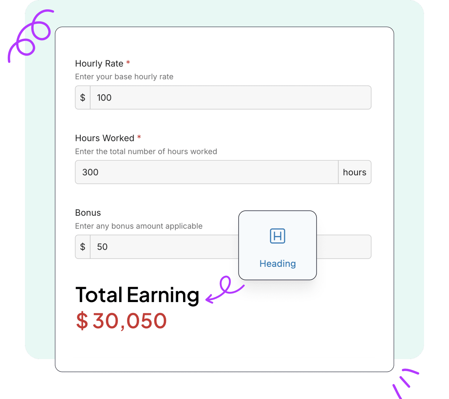 easily-display-real-time-calculations-in-form-headings Easily Display Real-Time Calculations in Form Headings