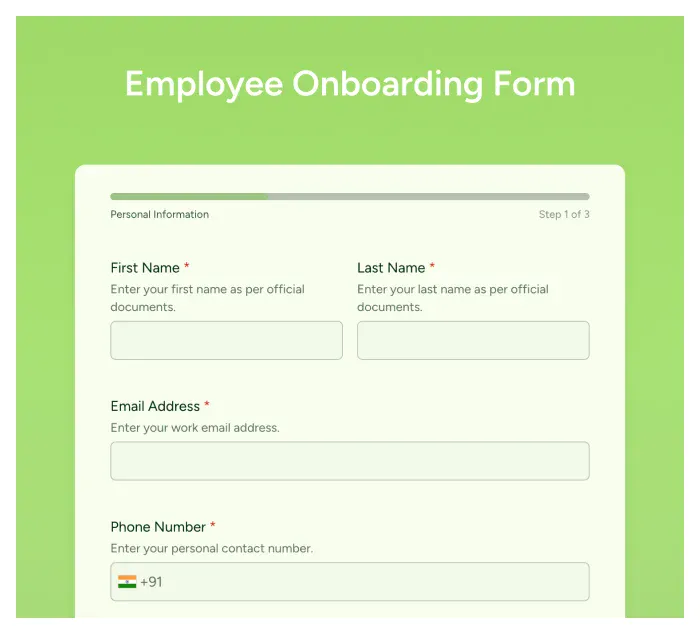 employee-onboarding Employee Onboarding