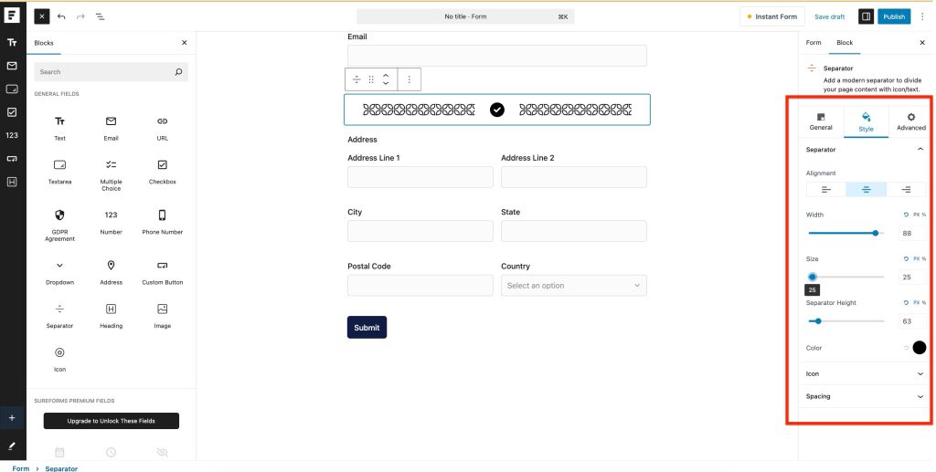 Add New Form ‹ SureForms — WordPress 2025 07 02 At 7.03.34 PM 1024x517