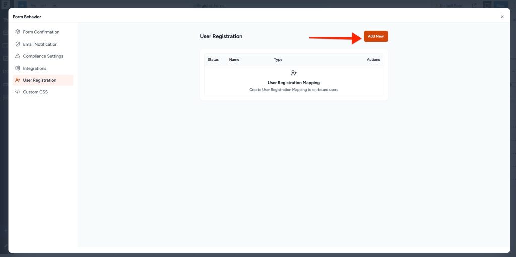 SureForms Registration Block – Step-by-Step Guide Add New 1024x510