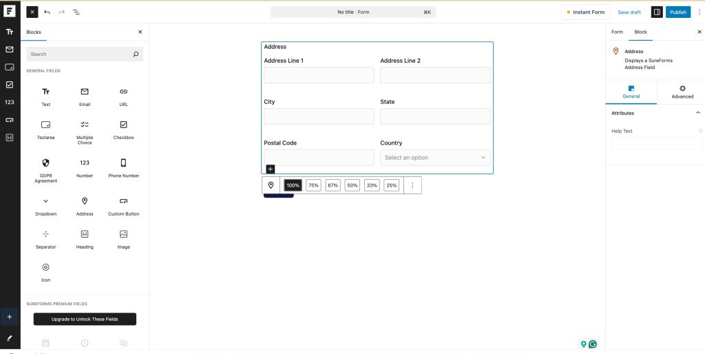 Address Field Address Field