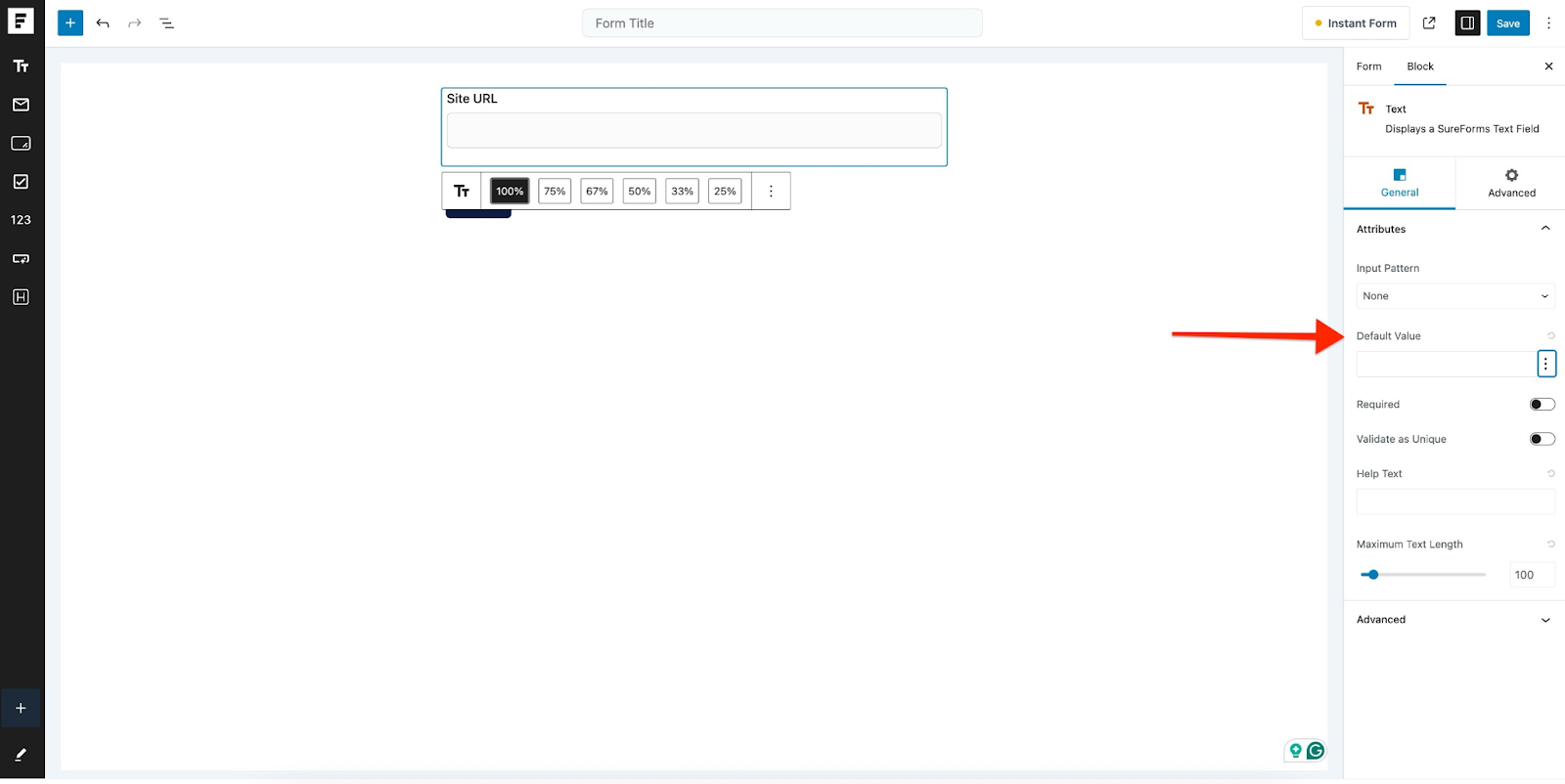 Set a Default Value Using Smart Tags
