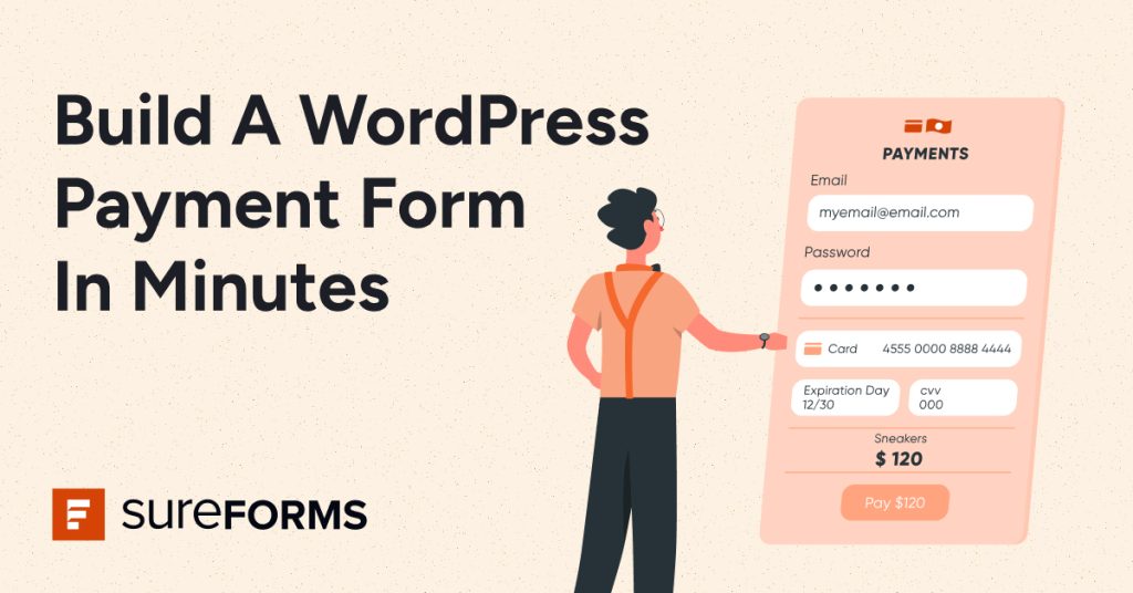 build a wordpress payment form in minutes