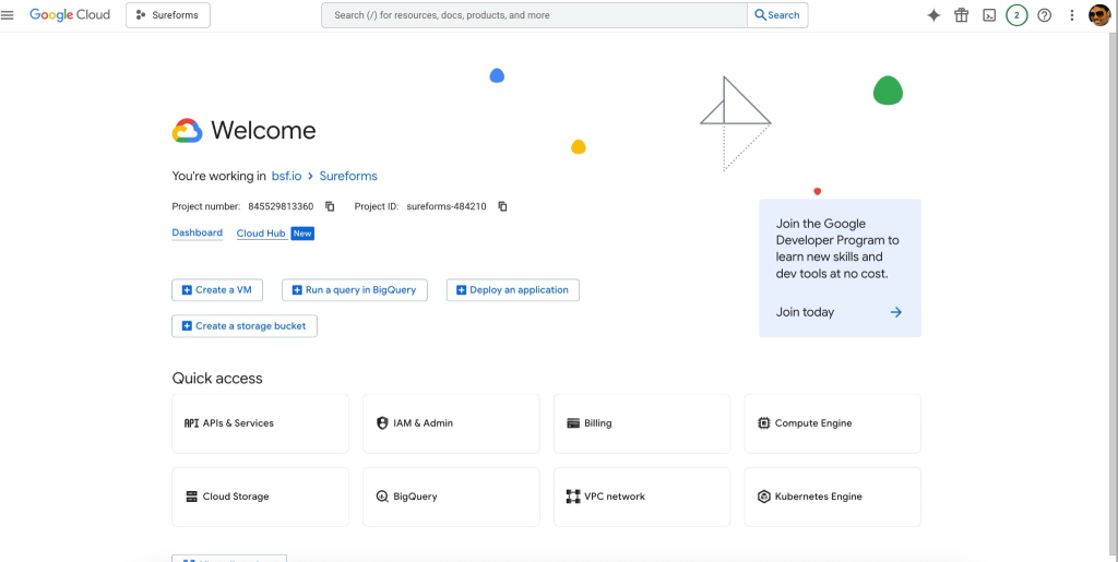 Google Cloud Console